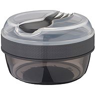 Carl Oscar Nice Cup - snack box with cooling insert, grey - Lunch Box