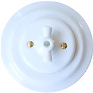 CeramicHomeCZ Porcelain swivel type 6 complete white - Light Switch