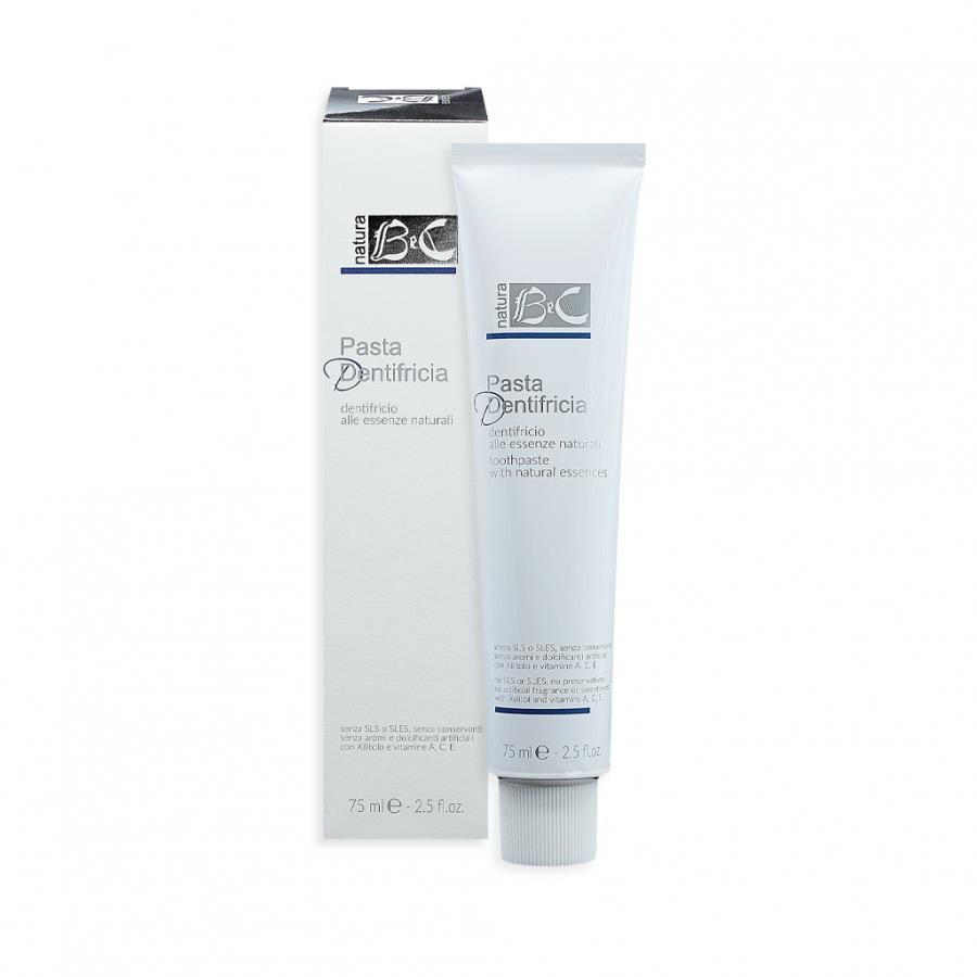 BeC Natura Toothpaste with natural essences, 75 ml - Toothpaste