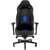 Corsair T2 2018, Black-blue - Gaming Chair