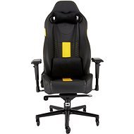 Corsair T2 2018, Black-yellow - Gaming Chair