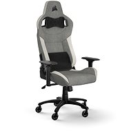 Corsair T3 RUSH (2023) Fabric Grey and White - Gaming Chair