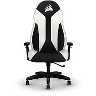 Corsair TC60 FABRIC Relaxed Fit, White - Gaming Chair
