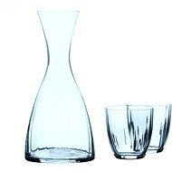 Crystalex WATER SET Set of carafe and 2 water glasses 300 ml KATE OPTIC - Carafe 
