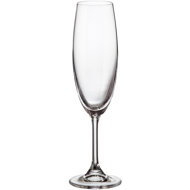 Crystalite Bohemia KLARA/SYLVIA 6 pcs 220 ml champagne - Glass