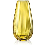Crystalex coloured Vase Waterfall - yellow - Vase