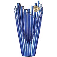 Caesar Crystal Bohemiae cut Vase Mikado 155mm - blue - Vase