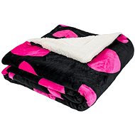 Top blanket lamb 150×200 - Pictures - Heart - Blanket