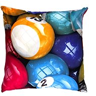 TopCushions 3D cover 45×45 - Billiard - Bed Linen