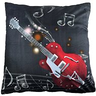 TopCushions 3D cover 45×45 - Guitar - Bed Linen