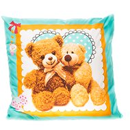 TopCushions 3D cover 45×45 - Teddy Bear - Bed Linen