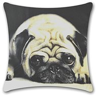 TopCushions 3D pillowcase 45×45 - Pug - Bed Linen