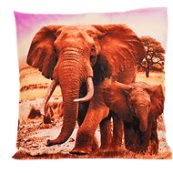 TopCushions 3D cover 45×45 - Elephant - Bed Linen