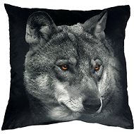 TopCushions 3D cover 45×45 - Wolf - Bed Linen