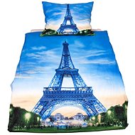 TopSheets 3D bedding 140×200+70×90 - Eiffel - Bed Linen