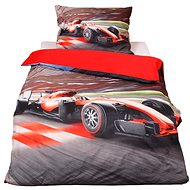 TopSheets 3D bedding 140×200+70×90 - Formula red - Bed Linen