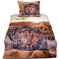 TopSheets 3D bedding 140×200+70×90 - Leopard - Bed Linen