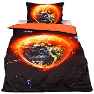 TopSheets 3D bedding 140×200+70×90 - Planeta - Bed Linen