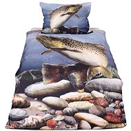 TopSheets 3D bedding 140×200+70×90 - Fish - Bed Linen