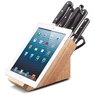 CS Solingen PREMIUM Set of Knives in Block with Holder 8pcs - Knife Set