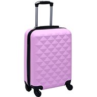Shumee Rolling suitcase on wheels, S, ABS, pink - Suitcase