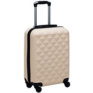 Shumee Rolling suitcase on wheels, S, ABS, gold - Suitcase