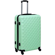 Shumee Rolling suitcase on wheels, L, ABS, mint - Suitcase