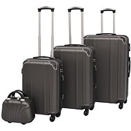 Shumee Four-piece set of wheeled suitcases, anthracite - Case Set