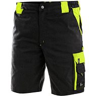 CXS SIRIUS BRIGHTON shorts, black and yellow, size 64 - Work Shorts