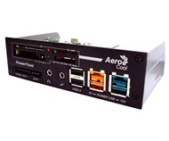 Aerocool PowerPanel Black - Multifunction Panel