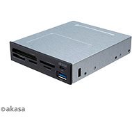 AKASA Speicherkartenleser 3,5" USB3.0 mit UCB Typ C / AK-ICR-33 - Kartenlesegerät