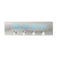 Regulační 5,25 panel SCYTHE KM01-SL-5.25 Kaze Master stříbrný (silver) - -