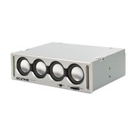 Reproduktory do počítačové skříně SCYTHE KAMA BAY SPEAKER stříbrné (silver) - -