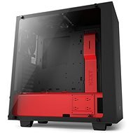 NZXT S340 Elite matná čierna / červená - PC skrinka