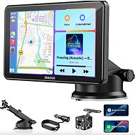 ESSGOO 7" Smart Car Display with CarPlay, Android Auto, and Rear Camera - Car Display