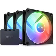 NZXT F120 RGB Core Matte Black Triple Pack - PC Fan