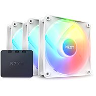NZXT F120 RGB Core Matte White Triple Pack - PC Fan
