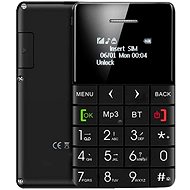 CUBE1 CardPhone Black - Mobile Phone