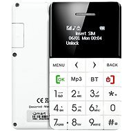 CUBE1 CardPhone White - Mobilný telefón