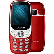 CUBE1 F500 Red - Mobile Phone