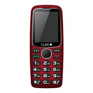 CUBE1 S300 Senior Red - Mobile Phone