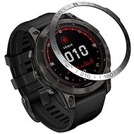 Aluminum lunette protector for Garmin Fenix 7x Silver - Protective Watch Cover
