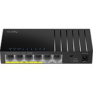 CUDY 6-Port 10/100M PoE+ Switch - Switch