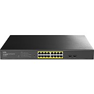 CUDY 16-Port Gigabit Light Managed PoE+ Switch with 2 SFP - Switch