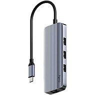 CUDY 6-in-1 USB-C Hub with Gigabit Ethernet Port - USB Hub