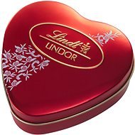 LINDT Lindor Heart Milk Tin 50 g - Box of Chocolates