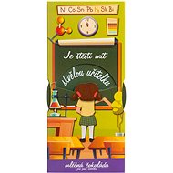 BOHEMIA GIFTS Gift interactive chocolate 100 g with board - for the teacher from the little girl - Chocolate