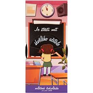 BOHEMIA GIFTS Gift interactive chocolate 100 g with board - for Mr. Teacher from little girl - Chocolate