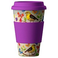 AREON Bamboo Cup Birds 400ml - Thermal Mug