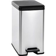 Curver Odpakový basket 25 liters silver SLIM BIN - Rubbish Bin